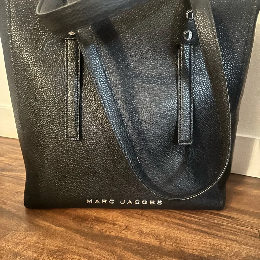 Marc Jacobs Black Leather Tote - Picture 6 of 6